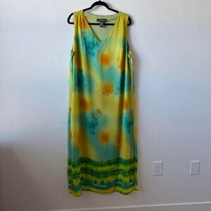 Vintage tie dye dress